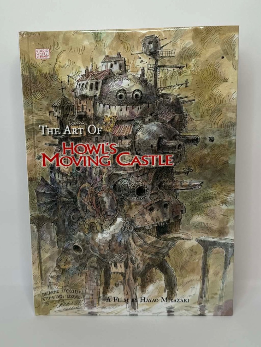 Studio Ghibli The Art of Howl's Moving Castle - Art Book